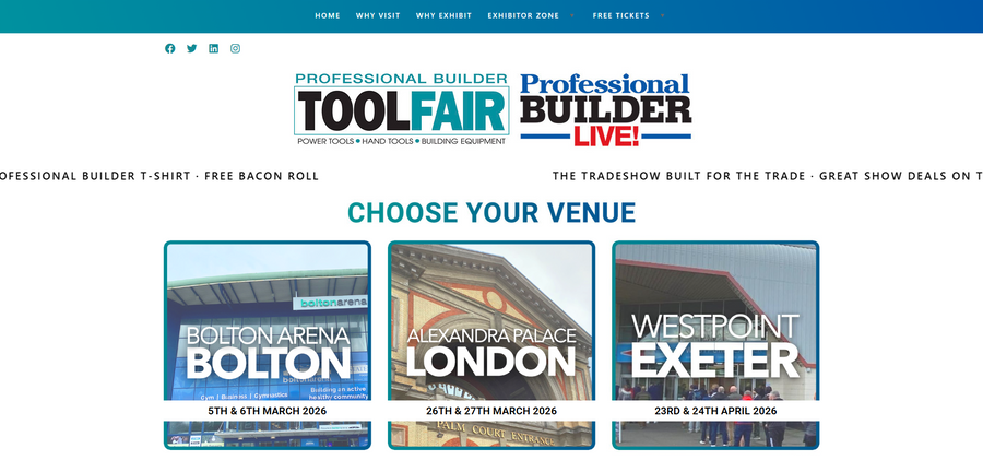 The Toolfair & ProBuilderLive